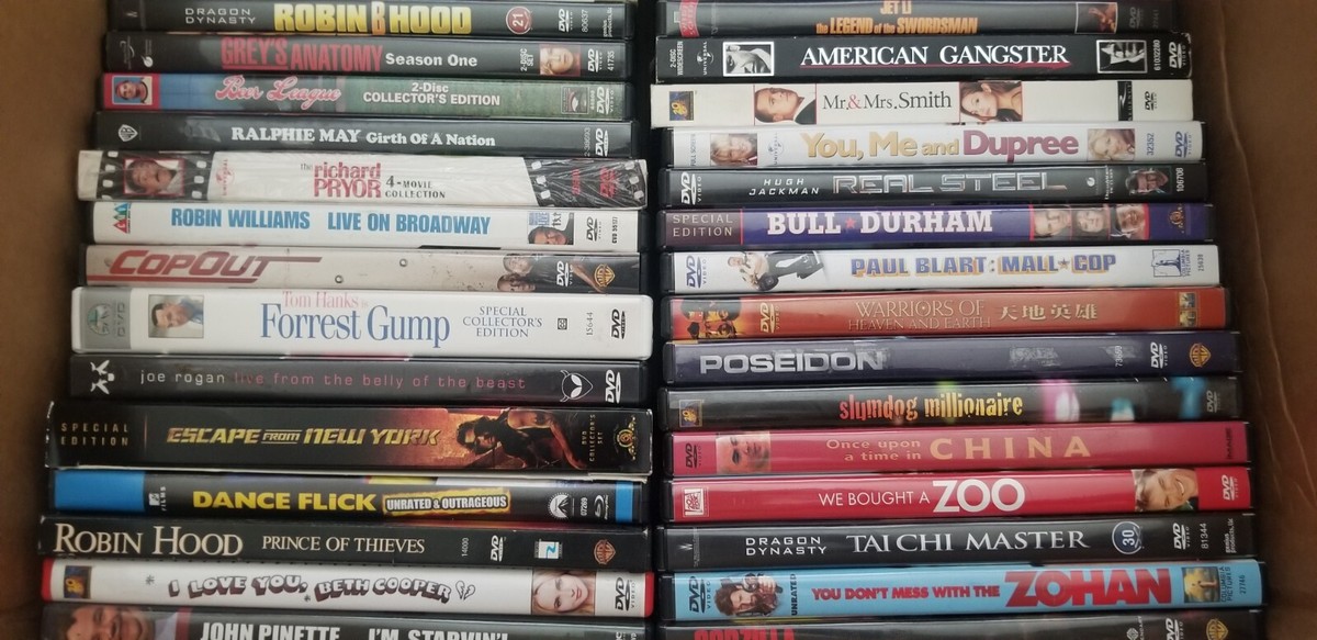 BLU RAY/DVD COLLECTION LOT BRAND NEW & USED ACTION COMEDY DRAMA