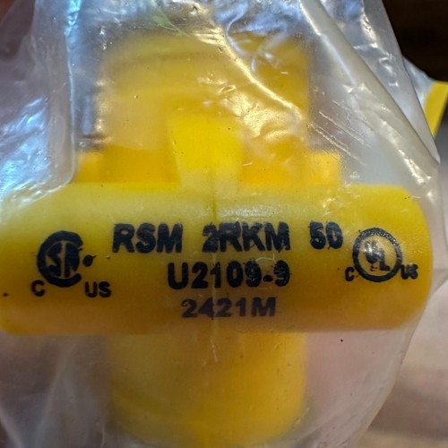 Turck RSM-2RKM-50 5-Pin Minifast T Connector U2109-9 - Picture 6 of 7