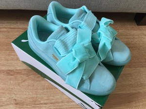 puma suede basket heart women's