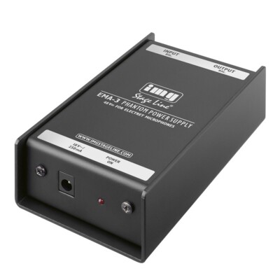 Phantomspeisung 48V für Stage Line Mikrofon Ema-3