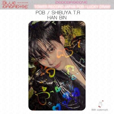 ZB1 BLUE PARADISE JAPAN POB LUCKY DRAW PHOTOCARD TOWER ZB1 BLUE PARADISE JAPAN POB LUCKY DRAW PHOTOCARD TOWER