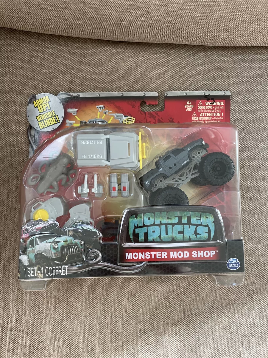 Monster Trucks Movie “Monster Mod Shop” Armor Up! Modified Terravex Truck