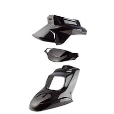 CARROSSERIE SCOOTER TUN'R KIT NEW DESIGN ADAPT. BOOSTER SPIRIT/BW'S ->03 NOIR