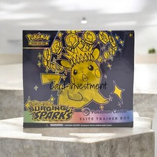 pokemon center surging sparks booster box Buy Surging Sparks Booster Box Case - 6 Booster Boxes main image 1