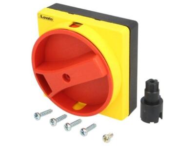 GAX61 Rändelschraube GA Farbe: rot/ gelb LOVATO ELECTRIC