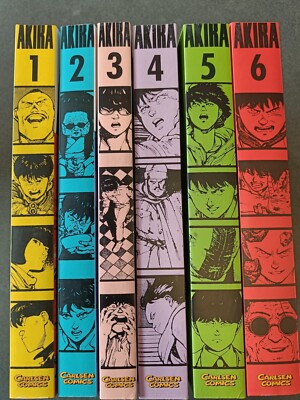 Akira 1-6 Manga freie Auswahl, Carlsen, Deutsch, Neu
