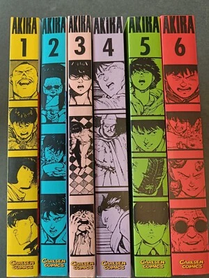 Akira 1-6 Manga freie Auswahl, Carlsen, Deutsch, Neu