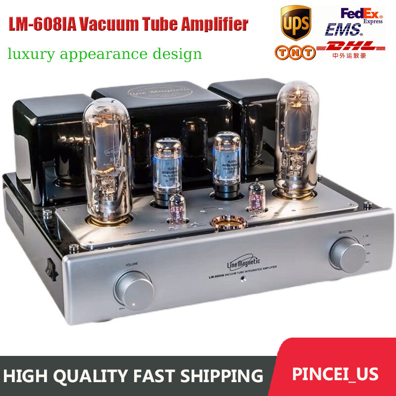 Line Magnetic LM-608IA 22W+22W Integrated Amplifier Vacuum Tube Amplifier pe66