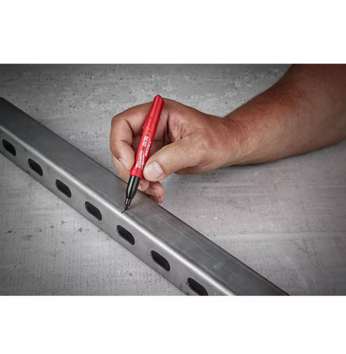 Milwaukee INKZALL Fine Point Markers 4-Pack – Multi-Color, Jobsite Tough - NEW - Picture 5 of 10