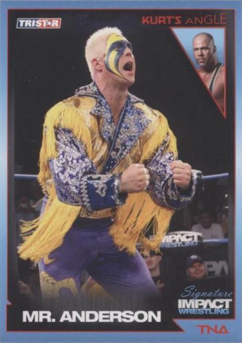 2011 TRISTAR TNA Signature Impact Wrestling - Mr. Anderson #17 - 1 of 1