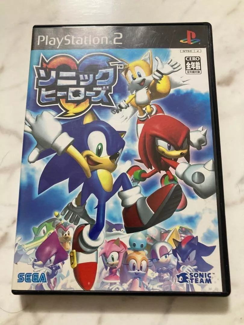 Sonic games (PlayStation 2) PS2 TESTED