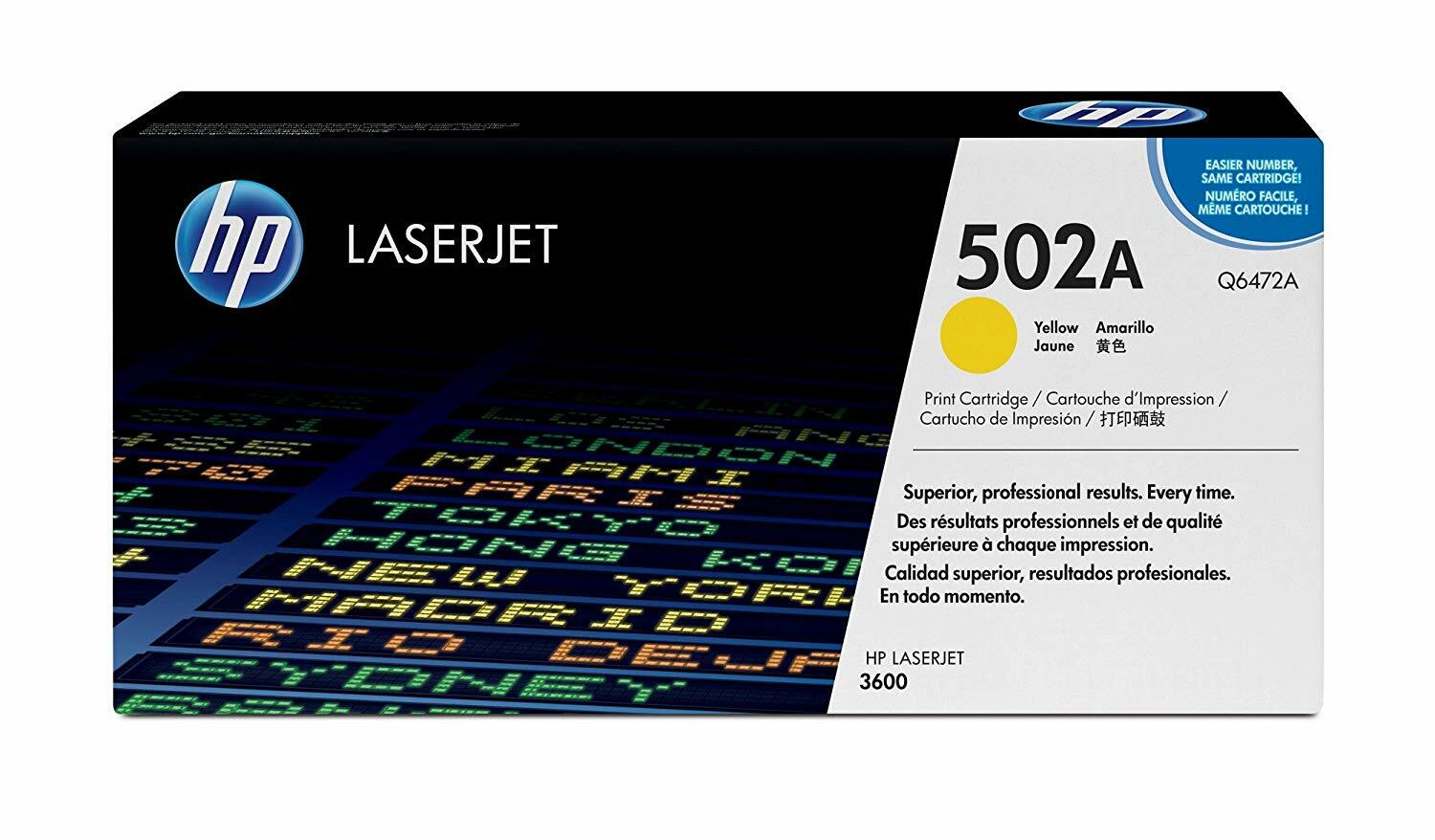 Toner original HP 501A pour l'impression de documents de prestige