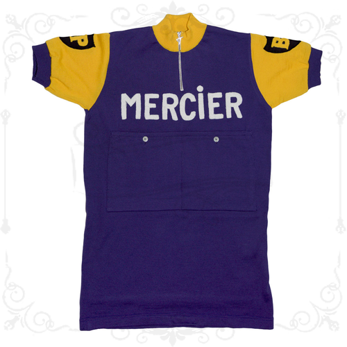 MAGLIA MERCIER Ciclismo Vintage Cycle Bike Made in Italy Poulidor | eBay