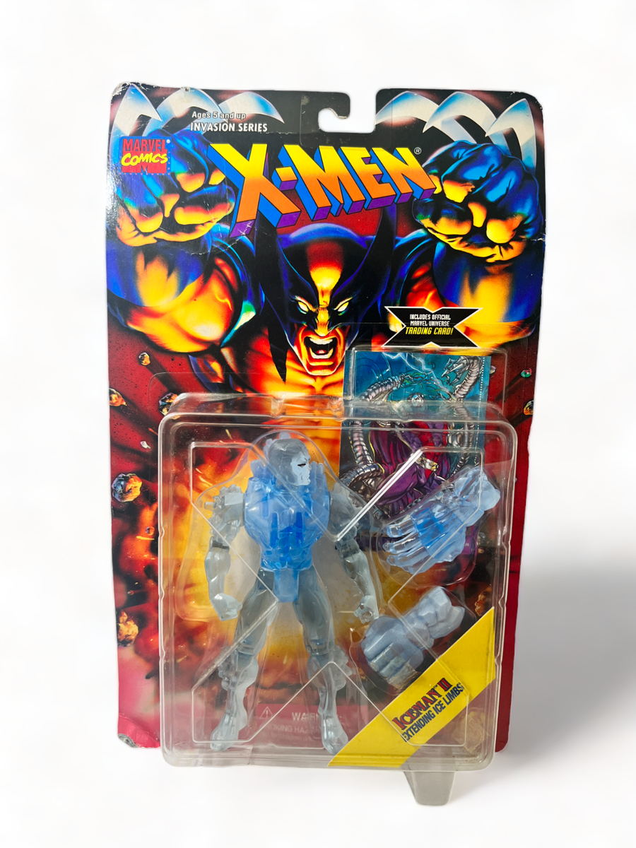 Ｘ-MEN☆ICEMAN Ⅱ Toy Biz 2003 X-MEN 2 X2 ICEMAN Super Poseable Light-up Ice