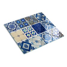 Tulup Glass Worktop Saver Splashback Chopping Board 60x52cm - Tiling