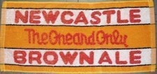 Newcastle Brown Ale Cotton Bar Towel 500mm x ...