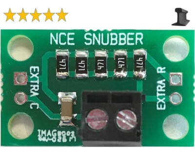 NCE ~ New 2024 ~ DCC Bus Terminator ~ RC Filter Snubber ~ 2 Pcs ~ 5240305