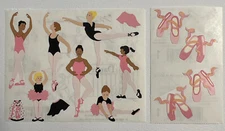 Vintage Mrs Grossman’s Stickers: Ballet Shoes (1989) & Ballerinas (1998) Retired