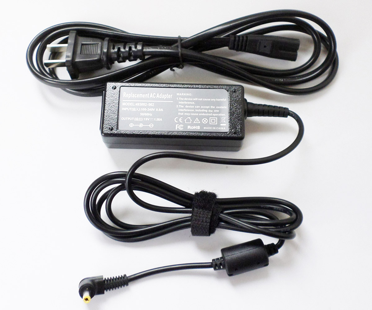 Power Charger + cord For HP Mini 1101 1103 1112 19V 30W AC Adapter 540402-003