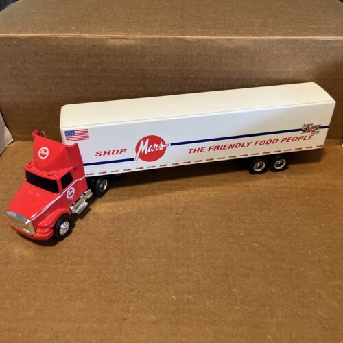 Ertl Collectibles RED GMC Truck Cab w/ Trailer MARS SUPERMARKET Maryland 1/64