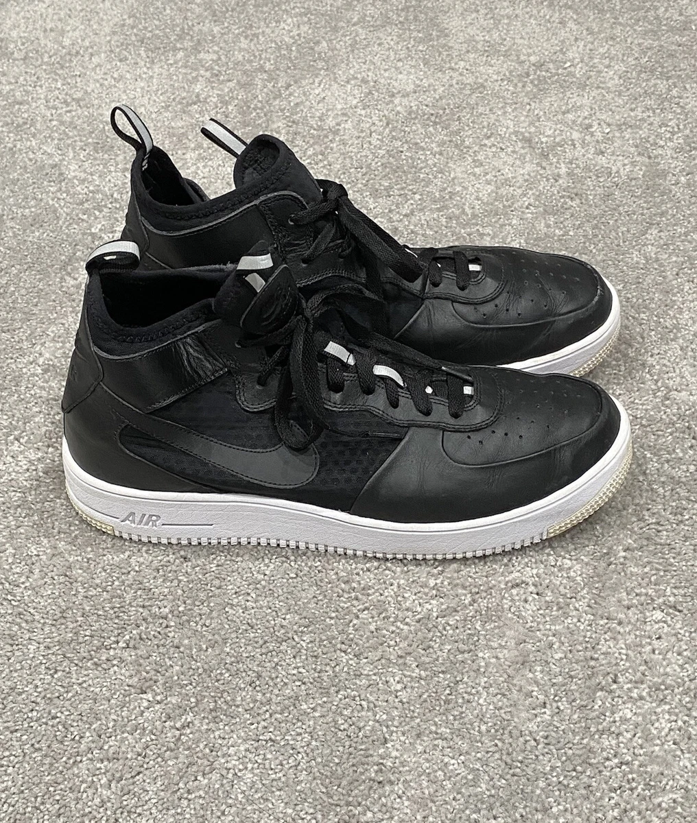 Nike Air Force 1 Ultraforce Mid Black/Black-White (Women's