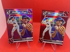2023 Donruss Baseball Ryne Sandberg Diamond Kings #23 Red Parallel /2023HOF+Pink