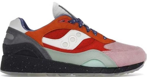 Saucony Mens Shadow 6000 MD Space Pack White Gray Sneakers Sz 7.5 Saucony Mens Shadow 6000 MD Space Pack White Gray Sneakers  main image 2