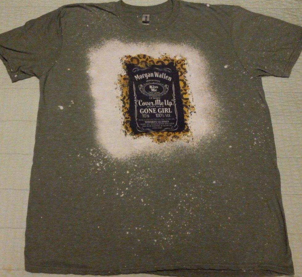 【US規格】希少 GILDAN MORGAN WALLEN Tシャツ 黒 XL Morgan Wallen Men's & Big Men's Cotton Graphic Tee, Sizes S