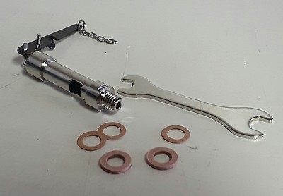  Wilesco 01517 M6 GEWINDEPFEIFE MIT KETTE .D12.D16.D161.D18.D20.D22.D24.T90