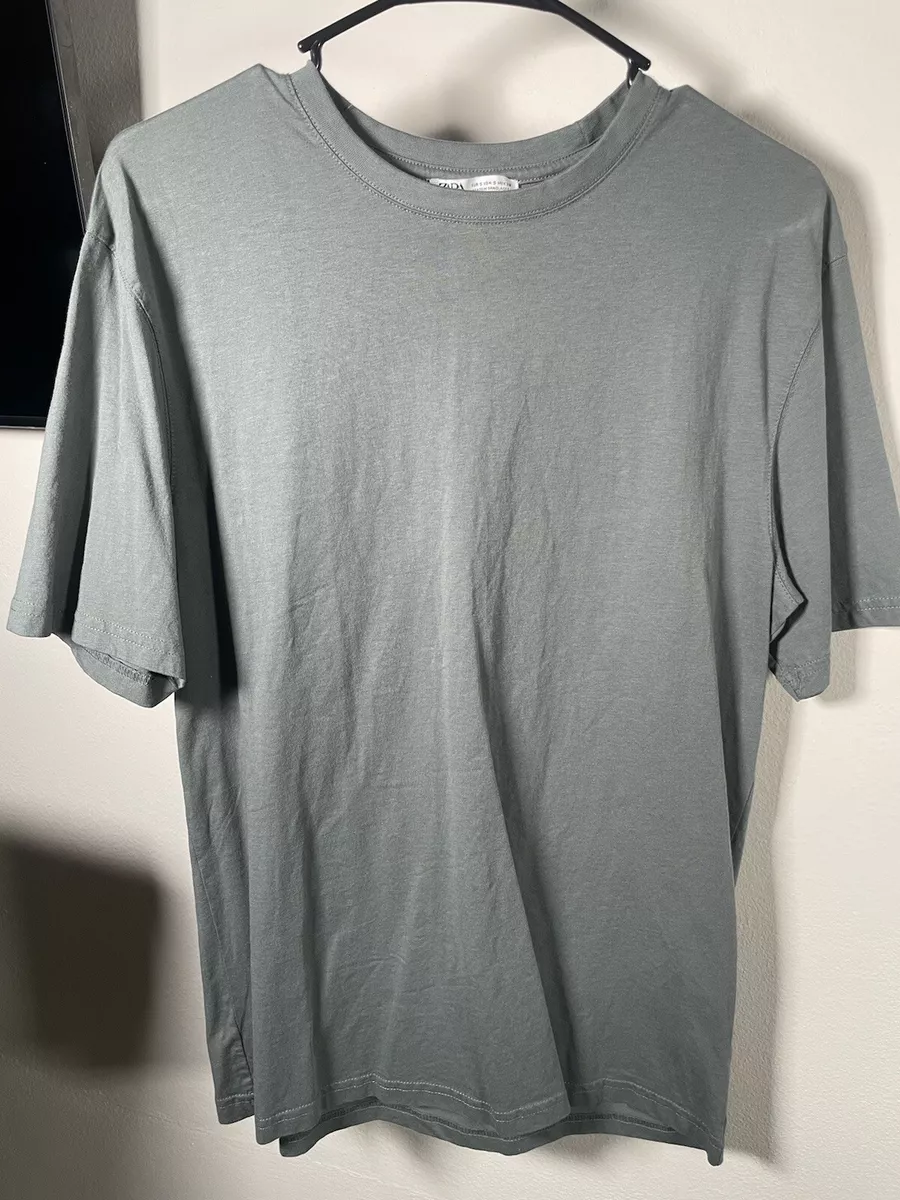zara mens plain t shirts