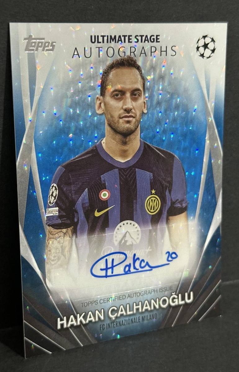 2023-24 Topps UEFA CC Inter Hakan Calhanoglu Ultimate Stage