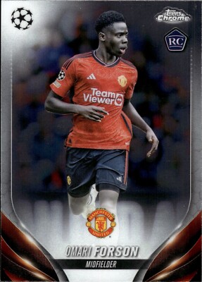 Omari Forson - Rookie - Topps UCC Chrome 2023/24