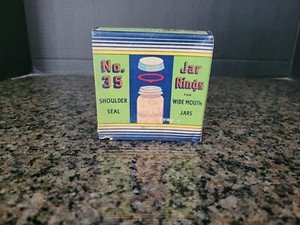 Cupples Jar Rings No.35 Shoulder Seal for Wide Mouth Jars St Louis, MO