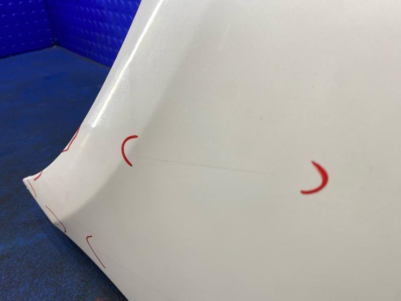 2016-2021 MCLAREN 570S REAR LEFT LOWER QUARTER PANEL WING COVER WHITE 13A5326CP
