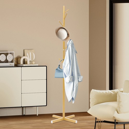 7 Haken Garderobe Hut Taschenständer Eisen Kleiderbügel Baumform Garderobe 68,11" - Bild 14 von 15