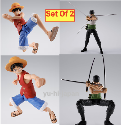 S.H.Figuarts One Piece Monkey D Luffy & Roronoa Zoro Set of 2