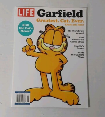 GARFIELD LIFE MAGAZINE 2024 JIM DAVIS Greatest Cat Ever Just Ask Him