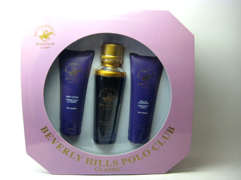 Juego Polo Club Classic Beverly Hills para mujer (3,4 EDT Spy + 2,5 B/L + 2,5 R.D) Foto 2 de 4
