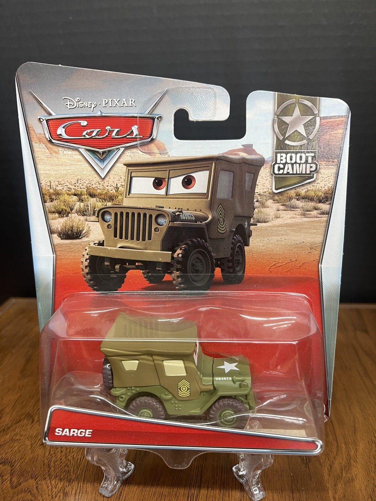 Disney Pixar Cars Sarge 1:55 Vehicle Boot Camp | eBay