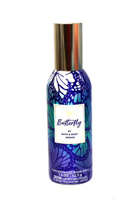 Bath & Body Works Butterfly Room Spray Mist 1.5 oz Raspberry Nectar Iris Vanilla