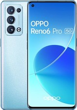 OPPO Reno6 Pro 5G 256 Go Bleu Reconditionné Parfait état