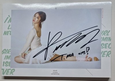 【廃盤】Jiyeon (T-ARA)『Never Ever: 1st 』中古品 T-ARA [Never Ever] Jiyeon Autographed Signed Album TARA UNIQUE | eBay