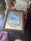 VINTAGE SNAP ON TOOLS FRAMED MIRROR 1920 MODEL T FORD TRUCK 16x20 bar beer sign