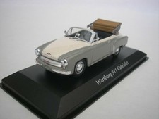 MAXICHAMPS - WARTBURG A311 Cabriolet 1958 Grey and White - 1/43 - MXC940015930