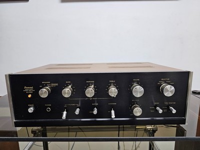 Sansui AU-666 Stereo Vintage Amplifier Operational.