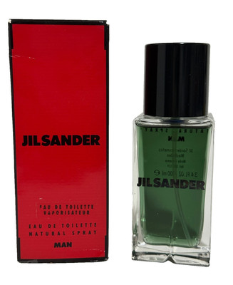 Jil Sander MAN Eau de Toilette Spray Men 3.4 oz 100 ml Discontinued Vintage nib