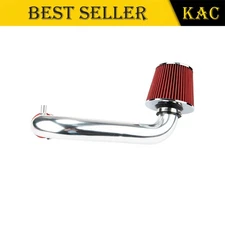 Cold Air Intake Kit 2.5in + Red Filter For 2001-2005 Honda Civic 1.7L 4 Cylinder