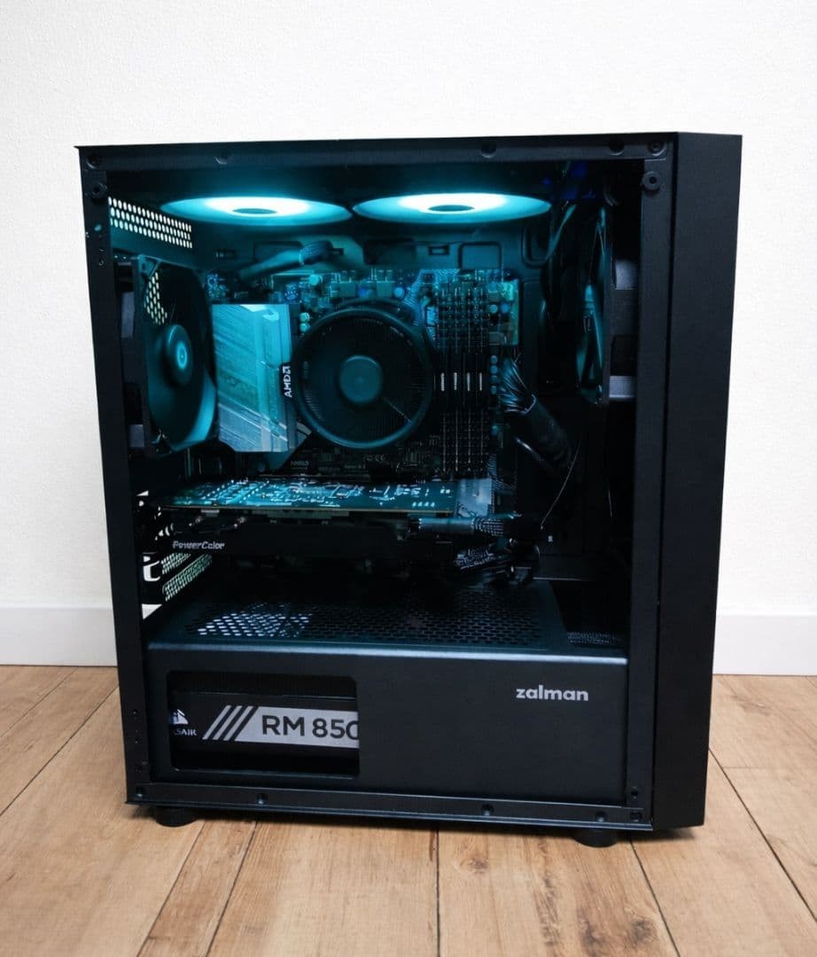 Gaming PC Ryzen 5 5500 RX 6600 32GB RAM 512GB NVMe SSD Custom Build
