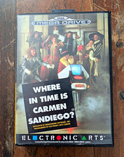 ebay® Auktion 287563171733 | Sega Mega Drive Where in Time Is Carmen Sandiego? / PAL / 1992 / Mit Anleitung Thumbnail of ebay® auction 287563171733 | Sega Mega Drive Where in Time Is Carmen Sandiego? / PAL / 1992 / Mit Anleitung