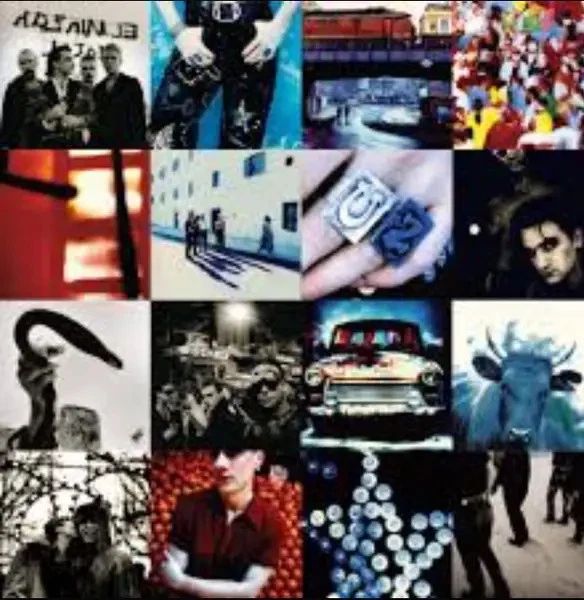 U2 Achtung Baby ITALIAN PRESSING NEAR MINT Island Records Vinyl LP - Bild 1 von 1